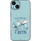 Disney Lilo and Stitch Dont Wake Me I Bite iPhone 14 Plus Skin
