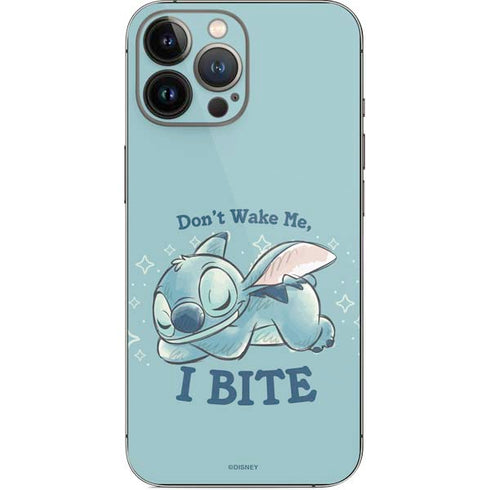 Disney Lilo and Stitch Dont Wake Me I Bite iPhone 14 Pro Max Skin