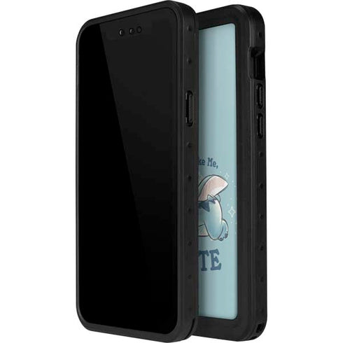 Disney Lilo and Stitch Dont Wake Me I Bite iPhone 14 Pro Max Waterproof Case