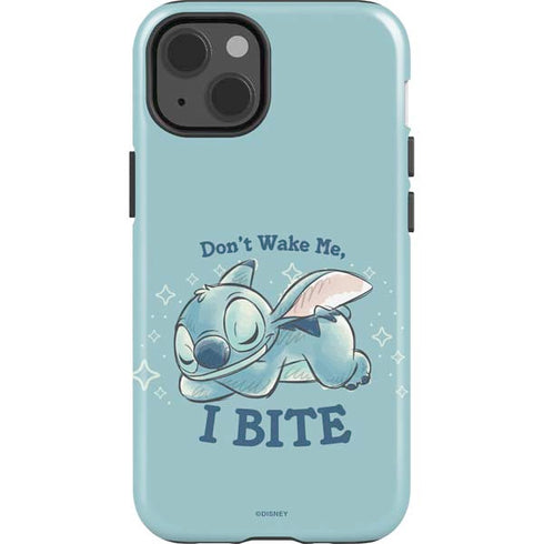 Disney Lilo and Stitch Dont Wake Me I Bite iPhone 15 Plus Impact Case