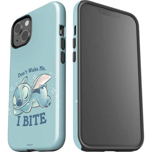Disney Lilo and Stitch Dont Wake Me I Bite iPhone 15 Plus Impact Case