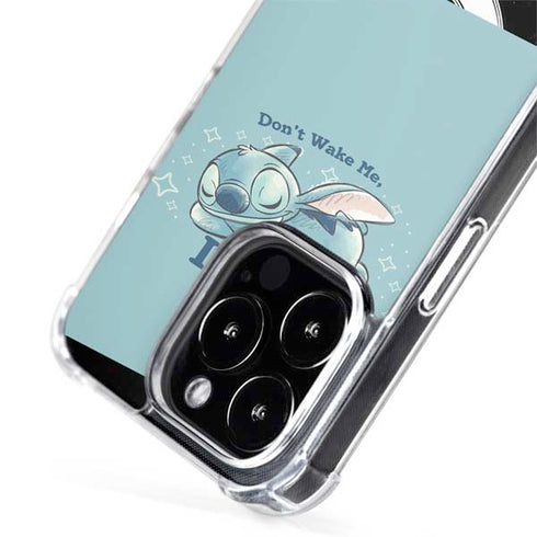 Disney Lilo and Stitch Dont Wake Me I Bite iPhone 15 Pro MagSafe Case