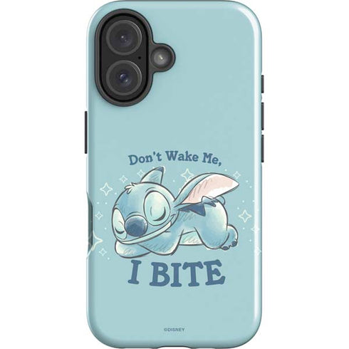 Disney Lilo and Stitch Dont Wake Me I Bite iPhone 16 Plus Impact Case