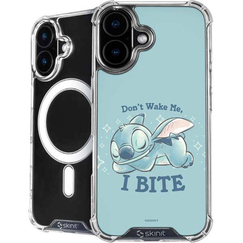 Disney Lilo and Stitch Dont Wake Me I Bite iPhone 16 Plus MagSafe Case