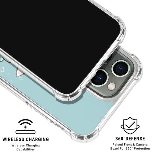 Disney Lilo and Stitch Dont Wake Me I Bite iPhone 16 Pro Max Clear Case