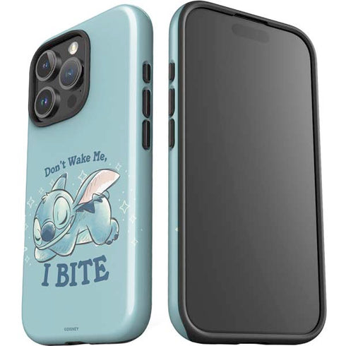 Disney Lilo and Stitch Dont Wake Me I Bite iPhone 16 Pro Max Impact Case
