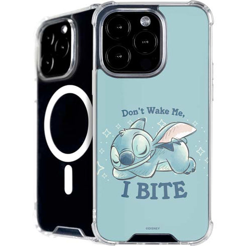 Disney Lilo and Stitch Dont Wake Me I Bite iPhone 16 Pro Max MagSafe Case