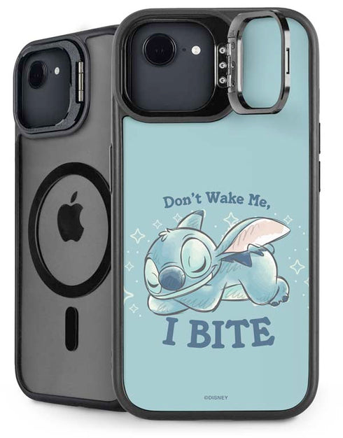 Disney Lilo and Stitch Dont Wake Me I Bite iPhone 16e Kickstand Case