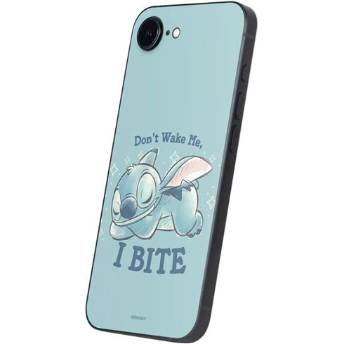 Disney Lilo and Stitch Dont Wake Me I Bite iPhone 16e Skin