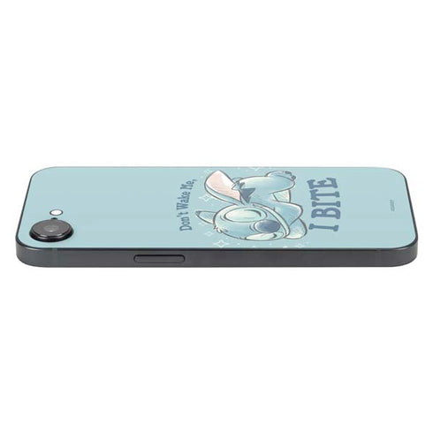 Disney Lilo and Stitch Dont Wake Me I Bite iPhone 16e Skin