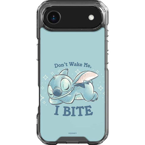Disney Lilo and Stitch Dont Wake Me I Bite iPhone 17 Air Clear Case