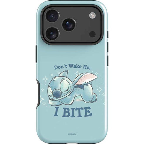 Disney Lilo and Stitch Dont Wake Me I Bite iPhone 17 Pro Max Impact Case