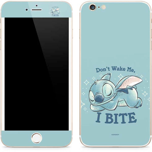 Disney Lilo and Stitch Dont Wake Me I Bite iPhone 6/6s Plus Skin