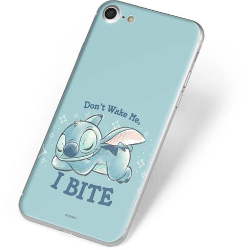Disney Lilo and Stitch Dont Wake Me I Bite iPhone 7 Skin