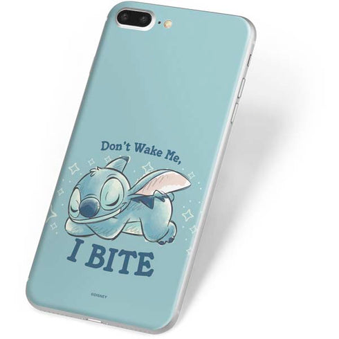 Disney Lilo and Stitch Dont Wake Me I Bite iPhone 8 Plus Skin