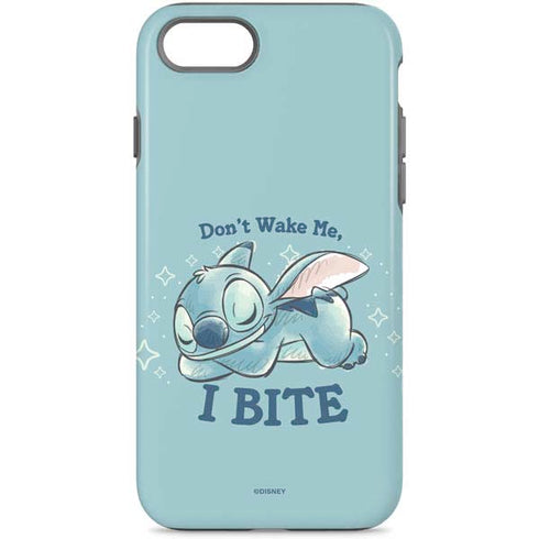 Disney Lilo and Stitch Dont Wake Me I Bite iPhone 8 Pro Case