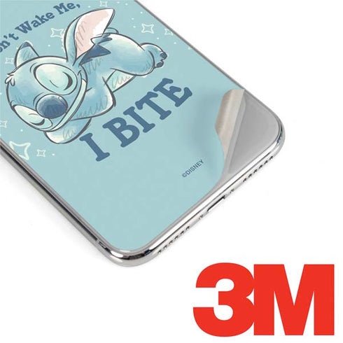 Disney Lilo and Stitch Dont Wake Me I Bite iPhone XS Max Skin