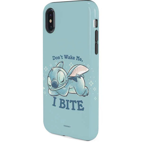 Disney Lilo and Stitch Dont Wake Me I Bite iPhone XS Pro Case
