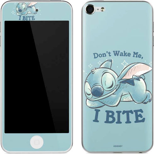 Disney Lilo and Stitch Dont Wake Me I Bite Apple iPod Skin