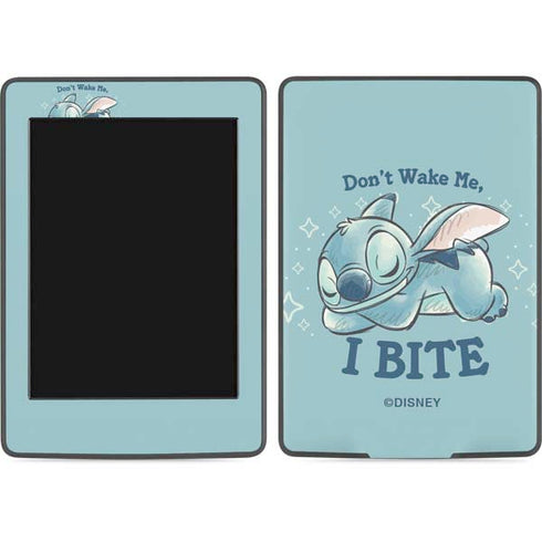 Disney Lilo and Stitch Dont Wake Me I Bite Amazon Kindle Skin
