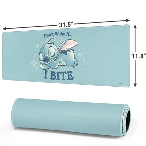 Disney Lilo and Stitch Dont Wake Me I Bite Gaming Mouse Pad