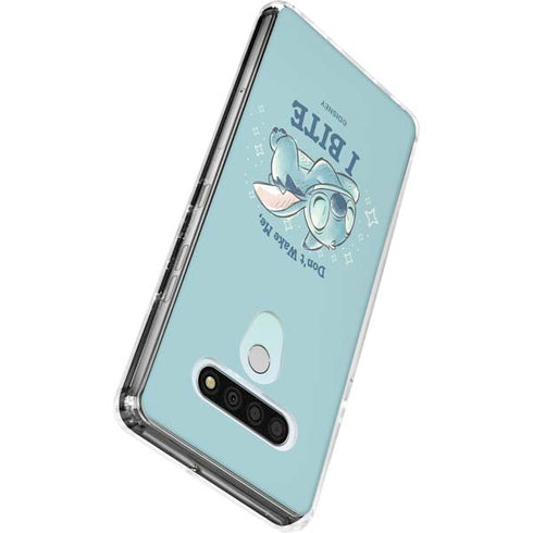 Disney Lilo and Stitch Dont Wake Me I Bite LG Stylo 6 Clear Case