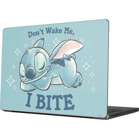 Disney Lilo and Stitch Dont Wake Me I Bite MacBook Pro 14in (2021-24) Skin