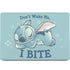 Disney Lilo and Stitch Dont Wake Me I Bite Apple MacBook Pro 15-inch Skin