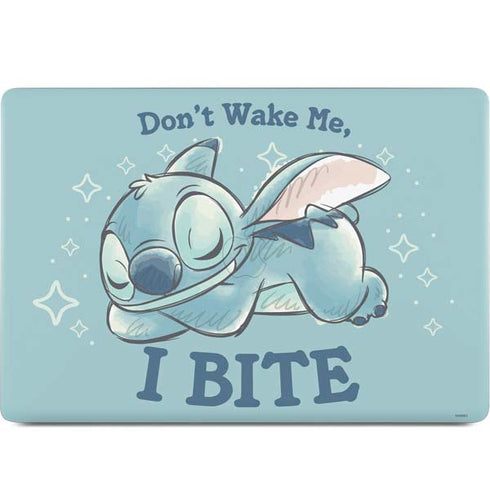 Disney Lilo and Stitch Dont Wake Me I Bite MacBook Skins