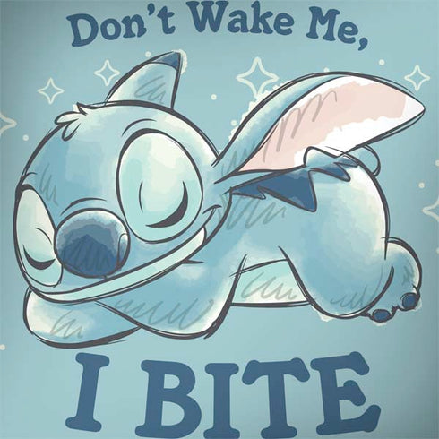 Disney Lilo and Stitch Dont Wake Me I Bite Apple MacBook Pro 15-inch Skin