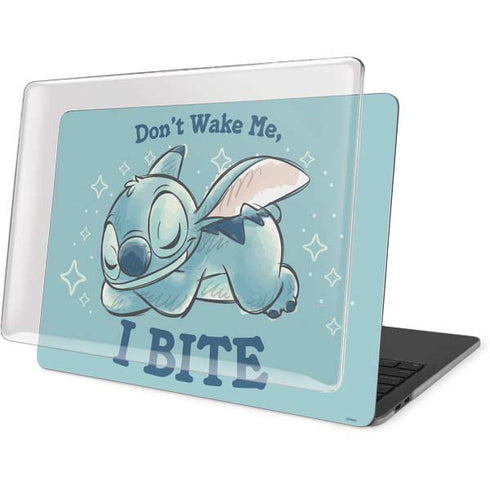 Disney Lilo and Stitch Dont Wake Me I Bite MacBook Pro 16in (2019-20) Case plus Skin
