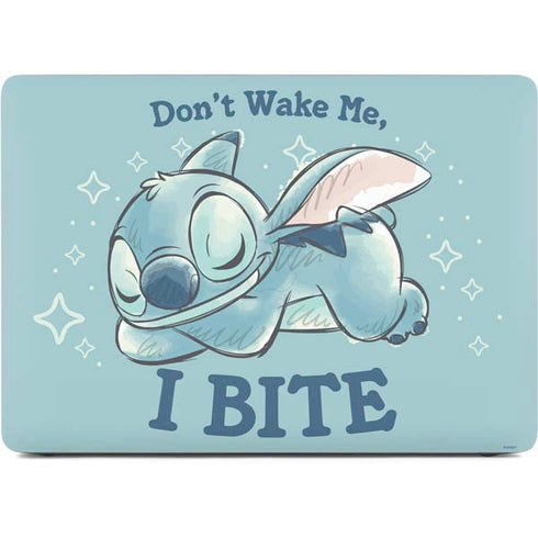 Disney Lilo and Stitch Dont Wake Me I Bite Apple MacBook Pro 16-inch Skin