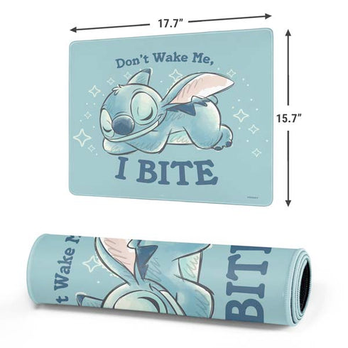 Disney Lilo and Stitch Dont Wake Me I Bite Gaming Mouse Pad