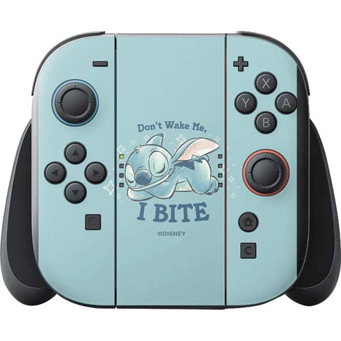 Disney Lilo and Stitch Dont Wake Me I Bite Nintendo Switch 2 (2025) with Joy-Con Skin