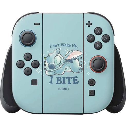 Disney Lilo and Stitch Dont Wake Me I Bite Nintendo Switch 2 (2025) Joy-Con Controller Skin