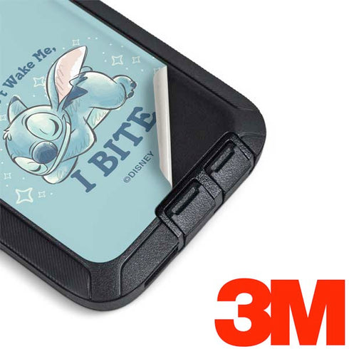 Disney Lilo and Stitch Dont Wake Me I Bite Otterbox Defender Galaxy Skin