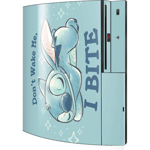 Disney Lilo and Stitch Dont Wake Me I Bite Playstation 3 & PS3 Skin