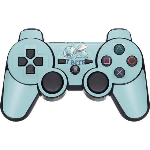 Disney Lilo and Stitch Dont Wake Me I Bite PS3 Dual Shock wireless controller Skin