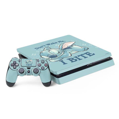 Disney Lilo and Stitch Dont Wake Me I Bite PlayStation PS4 Skins