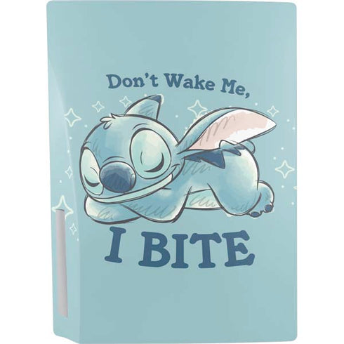 Disney Lilo and Stitch Dont Wake Me I Bite PS5 Console Skin