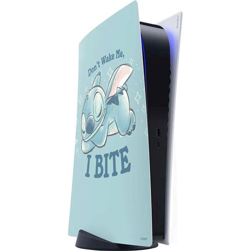 Disney Lilo and Stitch Dont Wake Me I Bite PlayStation PS5 Skins