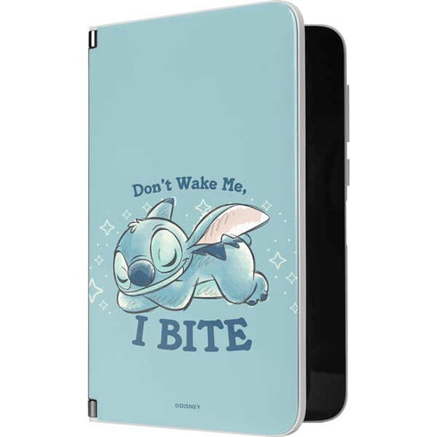 Disney Lilo and Stitch Dont Wake Me I Bite Surface Duo Skin