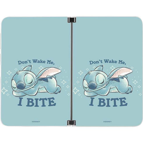 Disney Lilo and Stitch Dont Wake Me I Bite Surface Duo Skin