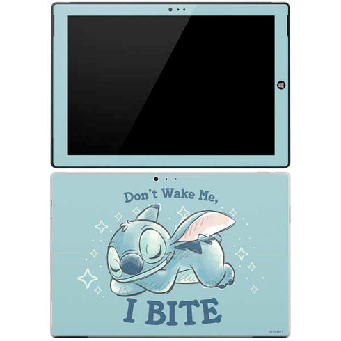 Disney Lilo and Stitch Dont Wake Me I Bite Surface Pro 3 Skin