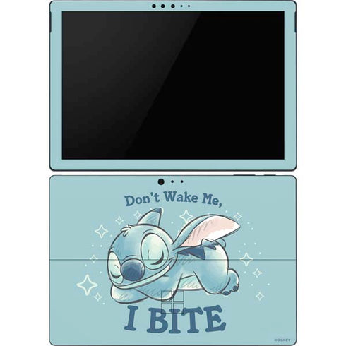 Disney Lilo and Stitch Dont Wake Me I Bite Surface Pro 6 Skin