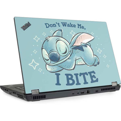 Disney Lilo and Stitch Dont Wake Me I Bite Lenovo ThinkPad Skin