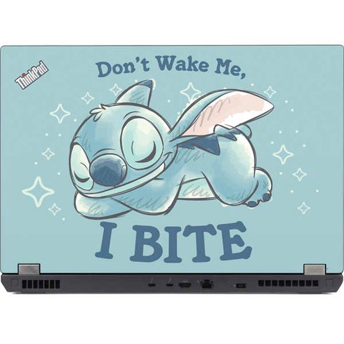 Disney Lilo and Stitch Dont Wake Me I Bite Lenovo ThinkPad Skin
