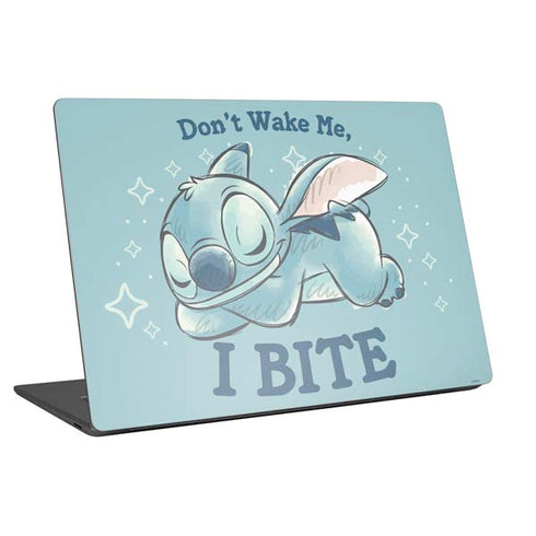 Disney Lilo and Stitch Dont Wake Me I Bite Universal Laptop 16.6in (13.4 x 9.7in) Skin