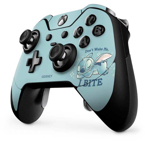 Disney Lilo and Stitch Dont Wake Me I Bite Xbox One Elite Controller Skin