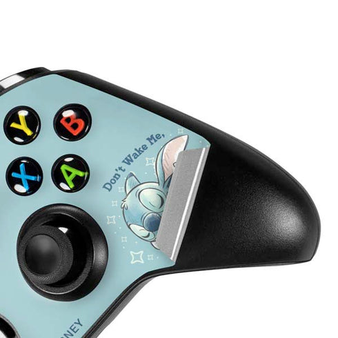 Disney Lilo and Stitch Dont Wake Me I Bite Xbox One X Controller Skin
